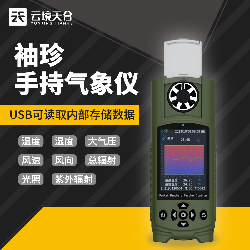袖珍式手持氣象儀產品介紹